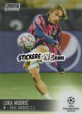 Figurina Luka Modric - Stadium Club Chrome UEFA Champions League 2020-2021 - Topps