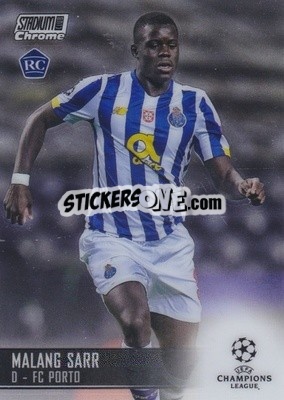 Sticker Malang Sarr - Stadium Club Chrome UEFA Champions League 2020-2021 n. 78 - Topps