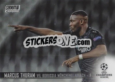 Sticker Marcus Thuram - Stadium Club Chrome UEFA Champions League 2020-2021 - Topps