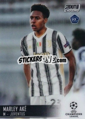 Sticker Marley Ake - Stadium Club Chrome UEFA Champions League 2020-2021 - Topps