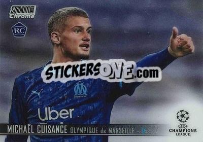 Sticker Michael Cuisance - Stadium Club Chrome UEFA Champions League 2020-2021 - Topps