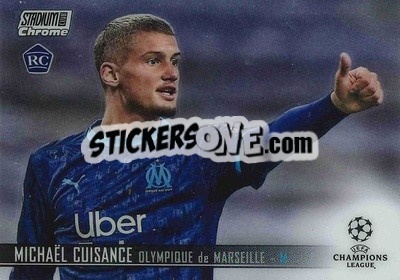 Sticker Michael Cuisance - Stadium Club Chrome UEFA Champions League 2020-2021 n. 61 - Topps