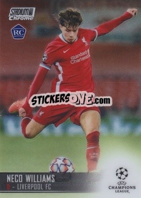 Sticker Neco Williams - Stadium Club Chrome UEFA Champions League 2020-2021 n. 27 - Topps