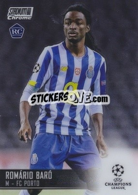 Sticker Romario Baro - Stadium Club Chrome UEFA Champions League 2020-2021 n. 64 - Topps