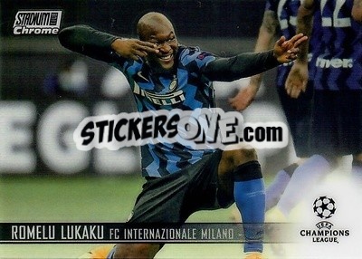 Sticker Romelu Lukaku - Stadium Club Chrome UEFA Champions League 2020-2021 - Topps
