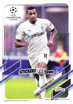 Sticker Alassane Plea - UEFA Champions League 2020-2021. Japan Edition n. 69 - Topps