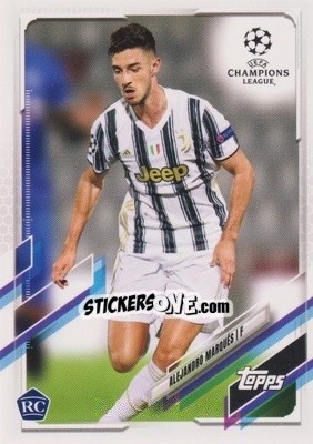 Sticker Alejandro Marques - UEFA Champions League 2020-2021. Japan Edition n. 83 - Topps