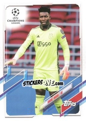 Sticker Andre Onana - UEFA Champions League 2020-2021. Japan Edition n. 43 - Topps