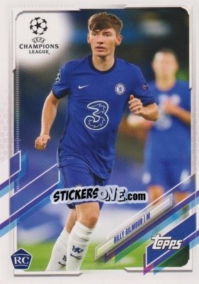 Sticker Billy Gilmour - UEFA Champions League 2020-2021. Japan Edition n. 66 - Topps