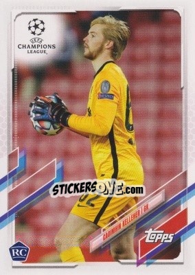 Sticker Caoimhin Kelleher - UEFA Champions League 2020-2021. Japan Edition n. 35 - Topps