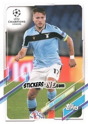 Figurina Ciro Immobile - UEFA Champions League 2020-2021. Japan Edition - Topps