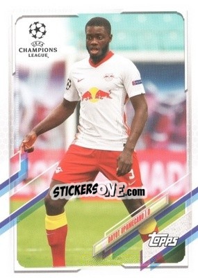 Sticker Dayot Upamecano - UEFA Champions League 2020-2021. Japan Edition - Topps