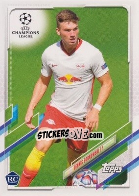 Sticker Dennis Borkowski - UEFA Champions League 2020-2021. Japan Edition n. 12 - Topps