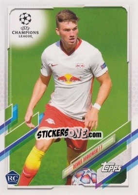 Sticker Dennis Borkowski - UEFA Champions League 2020-2021. Japan Edition - Topps