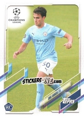 Sticker Eric Garcia - UEFA Champions League 2020-2021. Japan Edition n. 96 - Topps