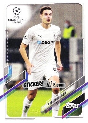 Sticker Florian Neuhaus - UEFA Champions League 2020-2021. Japan Edition n. 39 - Topps