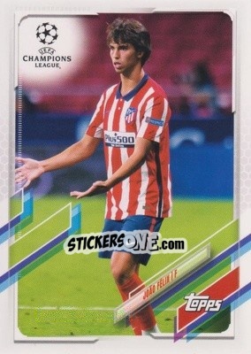 Sticker Joao Felix - UEFA Champions League 2020-2021. Japan Edition n. 19 - Topps