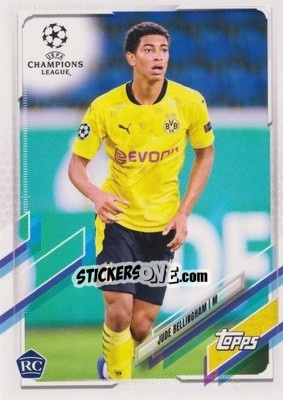 Sticker Jude Bellingham - UEFA Champions League 2020-2021. Japan Edition n. 68 - Topps