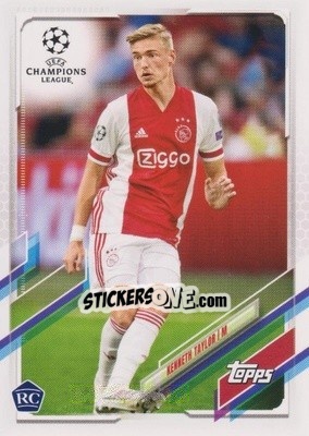 Sticker Kenneth Taylor - UEFA Champions League 2020-2021. Japan Edition n. 57 - Topps