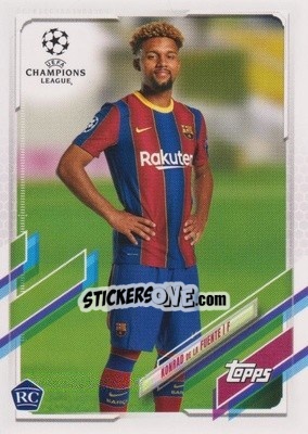 Figurina Konrad de la Fuente - UEFA Champions League 2020-2021. Japan Edition - Topps