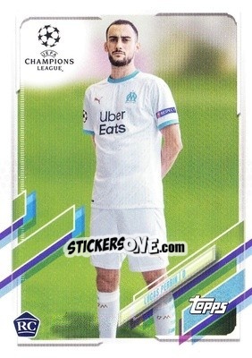 Figurina Lucas Perrin - UEFA Champions League 2020-2021. Japan Edition - Topps