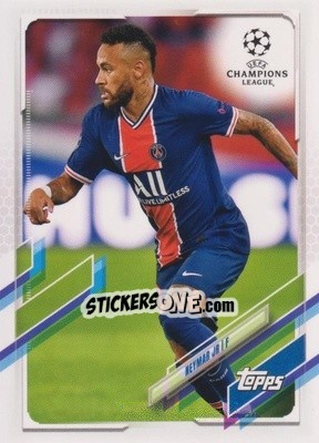 Sticker Neymar Jr - UEFA Champions League 2020-2021. Japan Edition n. 16 - Topps