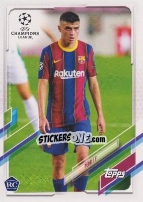 Sticker Pedri - UEFA Champions League 2020-2021. Japan Edition n. 61 - Topps