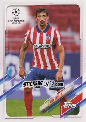 Sticker Stefan Savic - UEFA Champions League 2020-2021. Japan Edition n. 3 - Topps