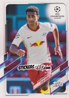 Sticker Tyler Adams - UEFA Champions League 2020-2021. Japan Edition n. 73 - Topps