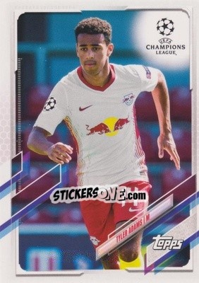 Cromo Tyler Adams - UEFA Champions League 2020-2021. Japan Edition - Topps