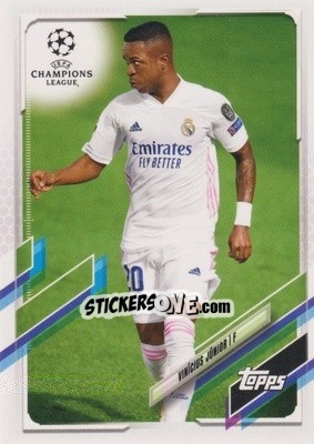 Figurina Vinicius Jr - UEFA Champions League 2020-2021. Japan Edition - Topps