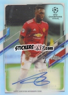 Sticker Aaron Wan-Bissaka - UEFA Champions League Chrome 2020-2021 n. CA-AWB - Topps