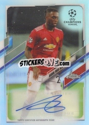 Sticker Aaron Wan-Bissaka - UEFA Champions League Chrome 2020-2021 - Topps