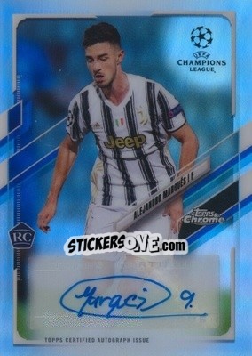 Sticker Alejandro Marqués - UEFA Champions League Chrome 2020-2021 n. CA-AM - Topps