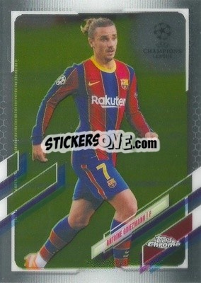 Sticker Antoine Griezmann - UEFA Champions League Chrome 2020-2021 n. 29 - Topps