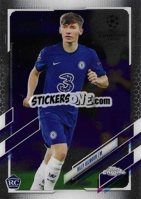 Sticker Billy Gilmour - UEFA Champions League Chrome 2020-2021 - Topps