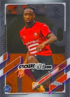 Sticker Brandon Soppy - UEFA Champions League Chrome 2020-2021 n. 27 - Topps