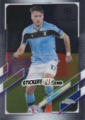 Sticker Ciro Immobile - UEFA Champions League Chrome 2020-2021 n. 13 - Topps