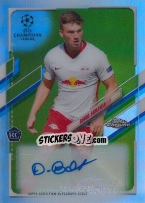 Sticker Dennis Borkowski - UEFA Champions League Chrome 2020-2021 n. CA-DB - Topps