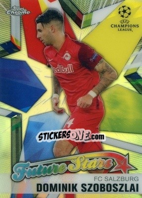 Sticker Dominik Szoboszlai - UEFA Champions League Chrome 2020-2021 n. FS-DS - Topps