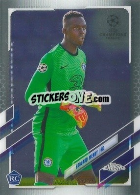 Sticker Edouard Mendy - UEFA Champions League Chrome 2020-2021 n. 38 - Topps