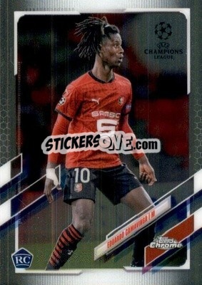 Figurina Eduardo Camavinga - UEFA Champions League Chrome 2020-2021 - Topps