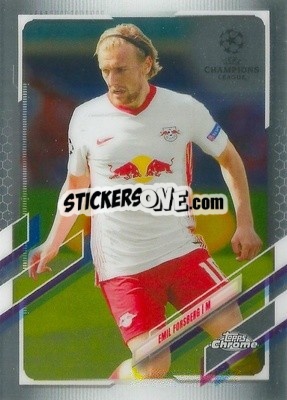 Sticker Emil Forsberg - UEFA Champions League Chrome 2020-2021 n. 7 - Topps