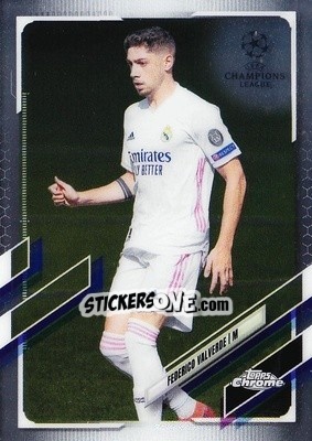 Sticker Federico Valverde - UEFA Champions League Chrome 2020-2021 - Topps