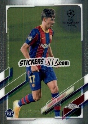 Sticker Francisco Trincão - UEFA Champions League Chrome 2020-2021 n. 4 - Topps