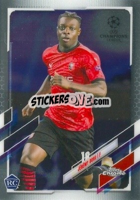 Sticker Jérémy Doku - UEFA Champions League Chrome 2020-2021 n. 2 - Topps