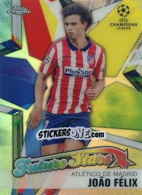 Sticker João Félix - UEFA Champions League Chrome 2020-2021 n. FS-JF - Topps