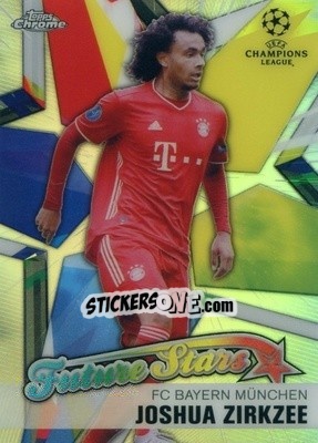 Figurina Joshua Zirkzee - UEFA Champions League Chrome 2020-2021 - Topps