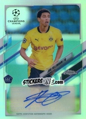 Sticker Jude Bellingham - UEFA Champions League Chrome 2020-2021 n. CA-JBL - Topps