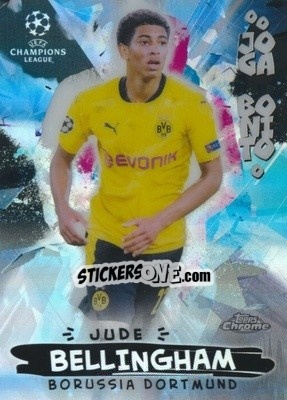 Sticker Jude Bellingham - UEFA Champions League Chrome 2020-2021 - Topps